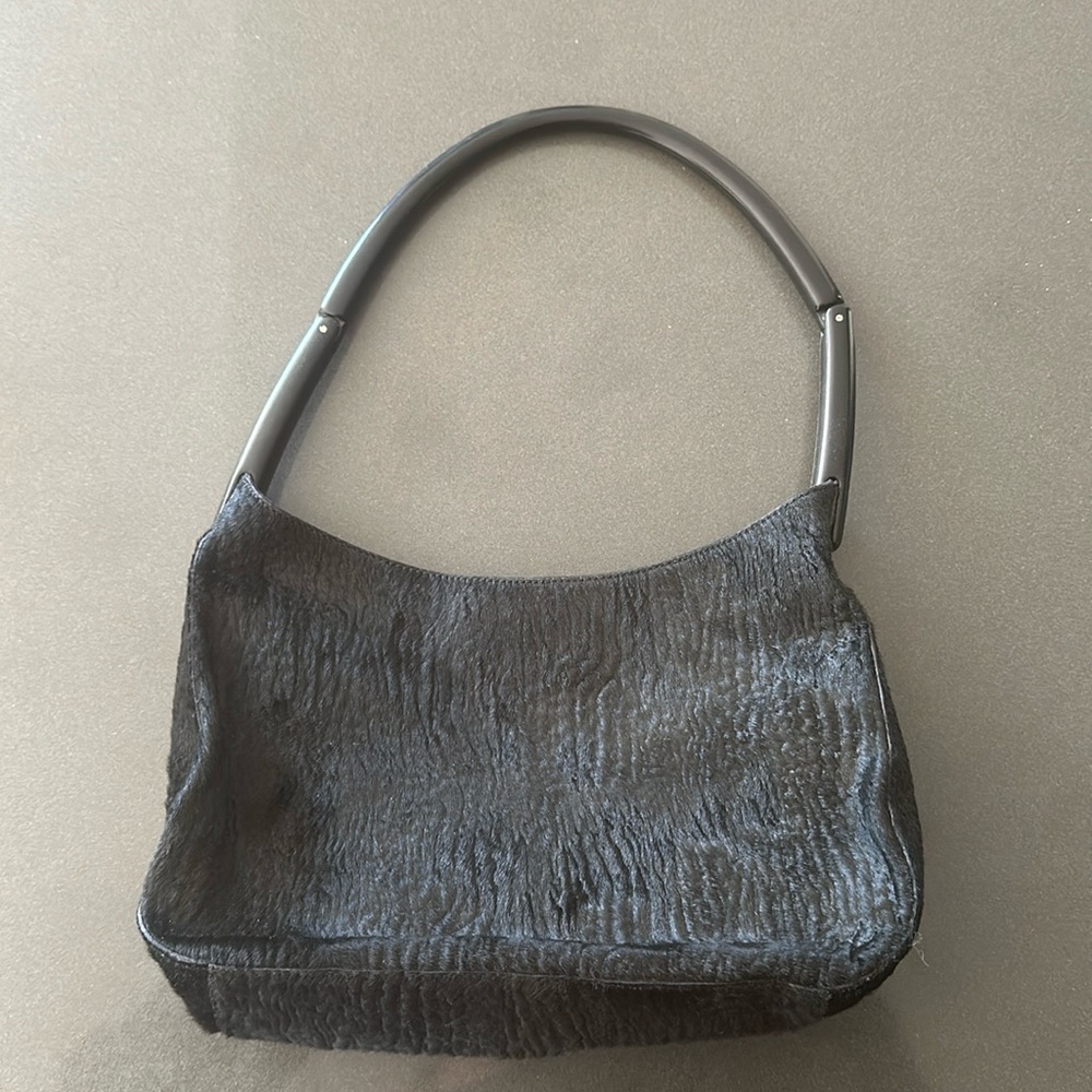 Black Vintage Prada Shoulder Bag